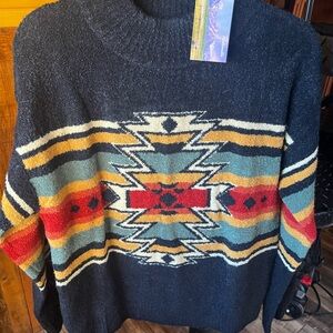 Women’s Multicolor Patterned Sweater